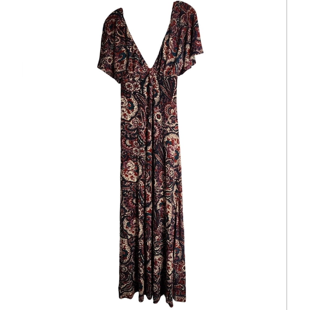 Revolve Indah Penelope Paisley Maxi Dress Sz Small